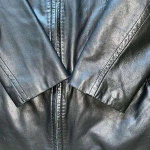 Colebrook 100% Leather Soft Black‎ Jacket Size M Full Zip Fully Lined Mid Length Black Size M thumbnail 7