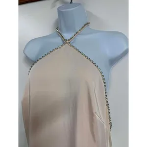 Ieena for Mac Duggal 26580 Strappy Back Halter Strap Dress Size 6 $398 thumbnail 5