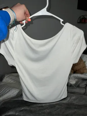 White Button Top thumbnail 3