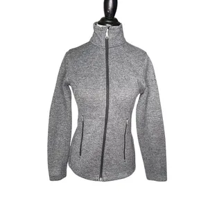 Spyder Grey Women’s Sweater Fleece Jacket Full-zip Closure Zippered Pockets Sm thumbnail 4