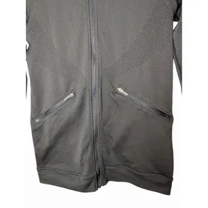 Lululemon Seamless Ventilate Jacket Black Hooded Full Zip Running Gym Womens 6 thumbnail 6