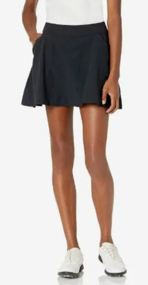 Under Armour Women's Size Medium Links Skort Black A-Line Pockets‎ Shorts Golf thumbnail 1