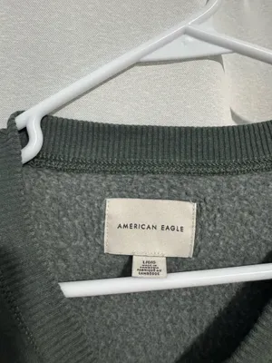 American Eagle Green Crewneck Sweatshirt thumbnail 2