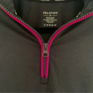 Peloton DreamBlend Half Zip Pullover Black Size XS NWT Ultra Soft Athleisure thumbnail 5