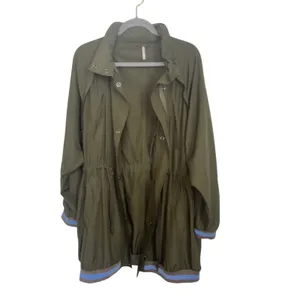 Free People Wind Swept Hooded Anorak Parka Utility Jacket Medium Windbreaker thumbnail 5