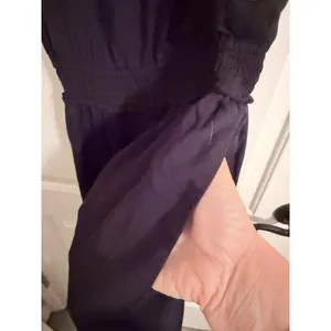 Wilfred Aritzia Irene Jumpsuit Size M Boho‎ Black Side Button Cinched Waist thumbnail 12
