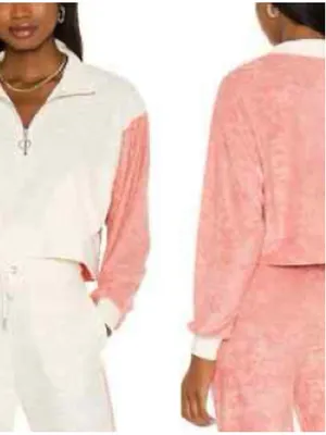 L*SPACE Best Life Pullover & Pant Set, Women's Size L Primrose & Cream NWT thumbnail 4