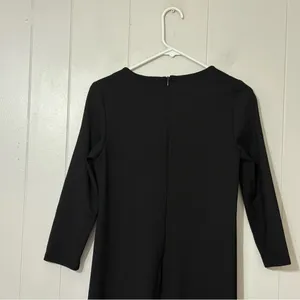 Few Moda Long Sleeve Black Mini Dress Lace Trim Hem Cocktail Party Dress Size Sm thumbnail 4