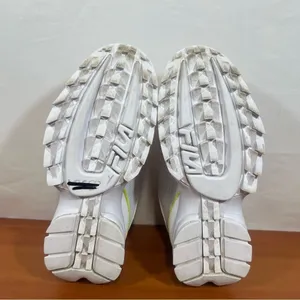 FILA Women’s Disrupter II Contrast Piping White Pink Yellow Shoe Size 6 #991 thumbnail 10