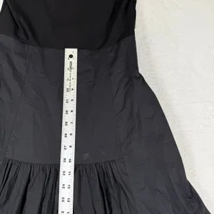 Tuckernuck Womens Black Off the Shoulder Long Sleeve Tiered Maxi Dress Size M thumbnail 7