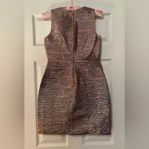 GB metallic mini dress sz S thumbnail 2