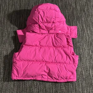 Lululemon Wunder Puff Super Cropped Vest Sonic Pink PrimaLoft Goose Down Size 4 thumbnail 2