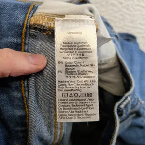 Madewell The Perfect Vintage Straight‎ Jean NG251 High Rise Blue Denim Womens 26 thumbnail 4