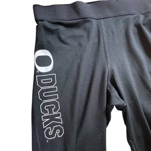 NIKE DriFit University of Oregon Ducks Black Yoga Pants Athletic Leggings Small thumbnail 3