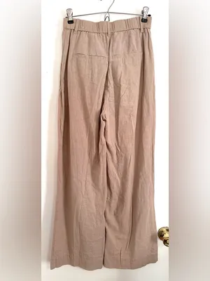 Abercrombie & Fitch Linen Blend Sloane Trouser Pants Small thumbnail 5