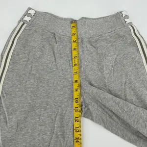 Lauren Ralph Lauren Women Gray Athletic Lounge‎ Pants Side Stripe Lace Up Detail thumbnail 3