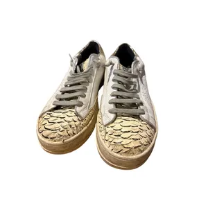 P448 Sneakers with Snake Skin Toe Sz. 38 thumbnail 5
