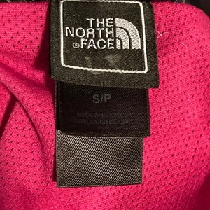 The North Face Hide away hoodie Woman's Black Shiny Windbreaker Full‎ Zip Small thumbnail 2