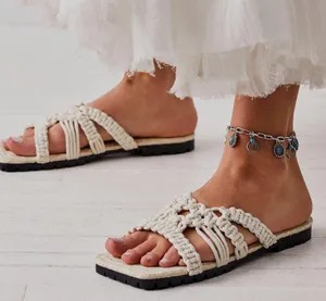 Free People Sandri Macrame Sandals thumbnail 1
