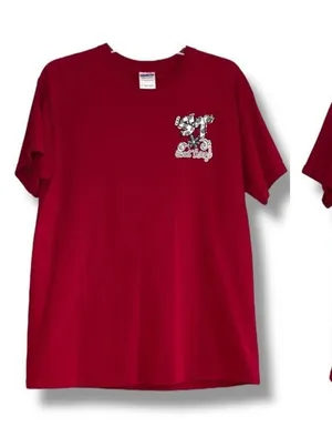 Gildan Ultra Cotton Alabama Crimson Tide Sweet Thing Apparel T-shirt Medium thumbnail 1