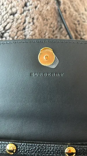 NWT Burberry Henley Leather Crossbody Purse thumbnail 7