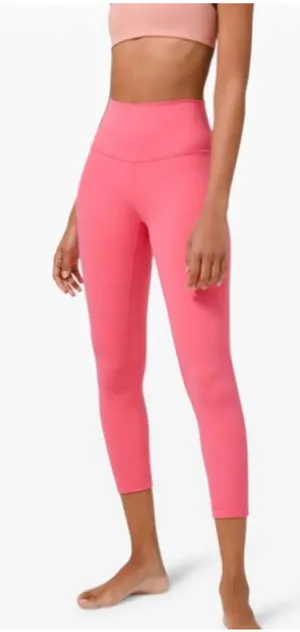 Lululemon Guava Pink Align Leggings sz 8 thumbnail 1
