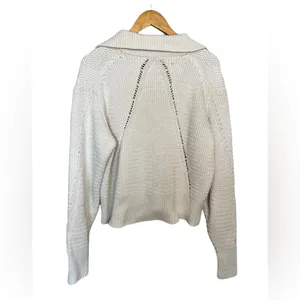 Rag & Bone Lena Cotton Half Zip Sweater thumbnail 2