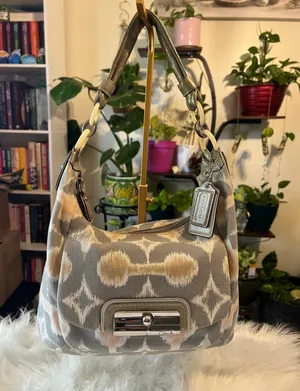 Coach ikat shoulder bag thumbnail 1