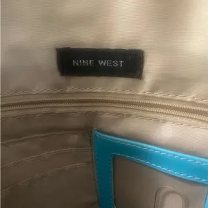 Y2K Nine West Backpack in Aqua Blue thumbnail 5