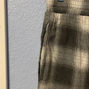 Aeropostale Plaid Flannel Lounge Sleep Pants Black Gray White XS thumbnail 11