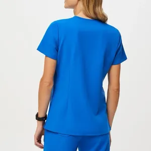 Figs Catarina One Pocket Scrub Top Royal Blue Size XL thumbnail 2