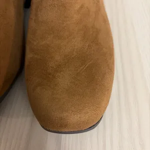 Time and Tru New! Brown Suede Ankle Boots size 7.5 thumbnail 5