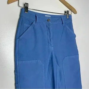Wilfred Free Brennan Pant in Blue Size 0 Aritzia Cargo Utility Carpenter thumbnail 4