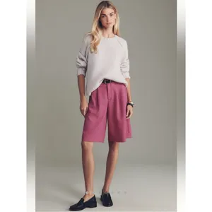 Anthropologie Maeve Skirty Culotte Shorts thumbnail 4