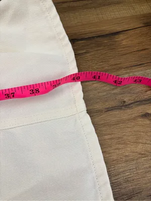 Aritzia Denim Forum The '90s Pencil Maxi Denim Skirt White Women’s thumbnail 13