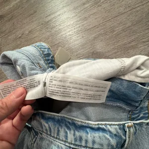 Abercrombie & Fitch Light Blue Wide Leg Jeans thumbnail 6