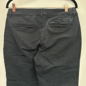 Old Navy Mid-Rise Harper Fine Polka Dot Ankle Pants Size 6 thumbnail 3