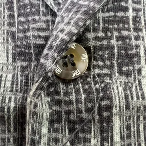 FRYE‎ Premium Sleepwear Mens Large Flannel Print Notched Set Gray Cotton Blend thumbnail 7