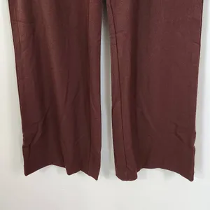 WeWoreWhat Brown Low Rise V Pant NWT Size Small Revolve pants thumbnail 5