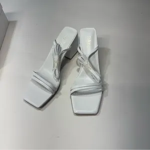 Raye Ibiza Heels in White size 8 thumbnail 2