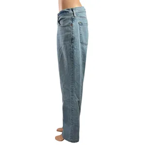 Abercrombie & Fitch Baggy Low Rise Light Wash Straight Leg Denim Jeans Pants 28 thumbnail 2