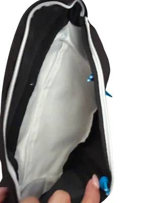 HOKA Black White Adjustable Unisex Fanny Pack Waist Bag thumbnail 2