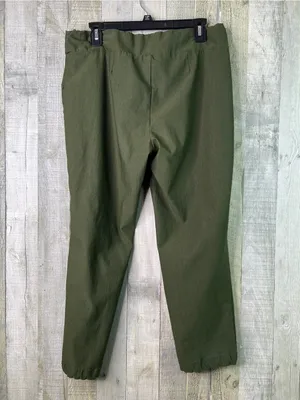 Style Rite Inc. XXLarge Green Stretch All Over Cropped Dress Pants thumbnail 2