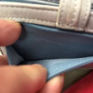 FOSSIL Elegant Blue and Gray Wallet- A Beauty thumbnail 4