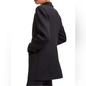 Good American Scuba 2.0 Black Blazer Size 1 Small thumbnail 3
