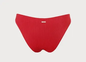 Berlook Red Solid Low Waisted Bikini BOTTOM ONLY 71 thumbnail 5