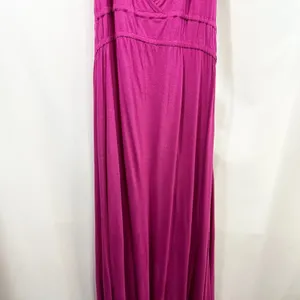 Old Navy XL Maxi Dress Magenta Pink Braided Strap Beachy‎ Coastal Vacation 477 thumbnail 5