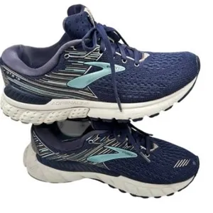 Brooks Adrenaline GTS 19 running athletic grey shoes women’s sz 8 thumbnail 1