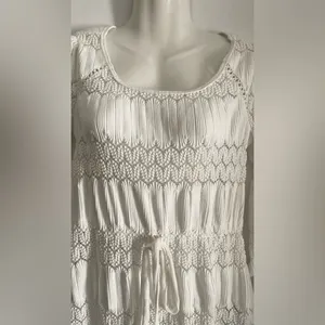 Free People Cream Lace Detail Blouse thumbnail 5
