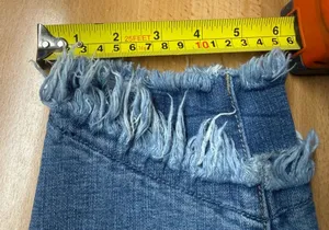 KanCan Mid Rise Distressed Fringe Hem Ankle Skinny Jeans Size 13 30 KC6204M thumbnail 9